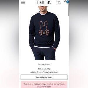Psycho Bunny Albany French Terry Sweatshirt